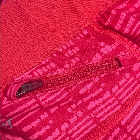 Nike Dri Fit Pink and Orange Cropped Leggings Size Large - Picture 7 of 7